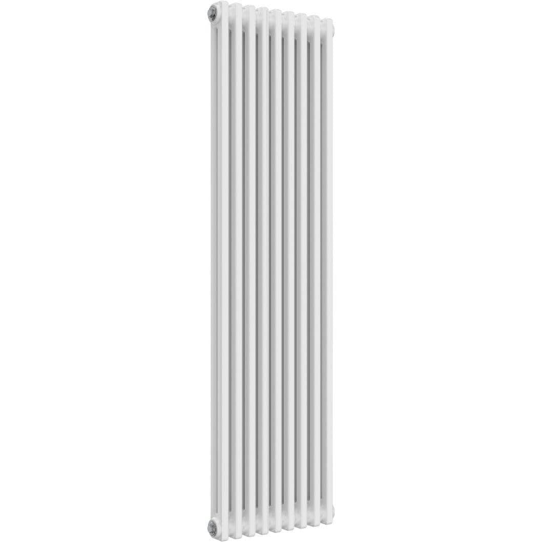Aquarius Bathrooms Column Radiator Aquarius Foundry Vertical 2 Column Radiator in White