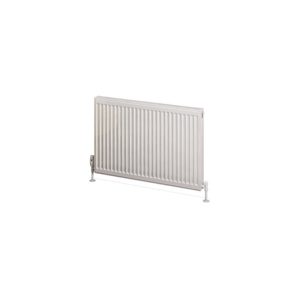 Aquarius Bathrooms Type 21 Aquarius Type 21 Compact Panel Radiator In Gloss White