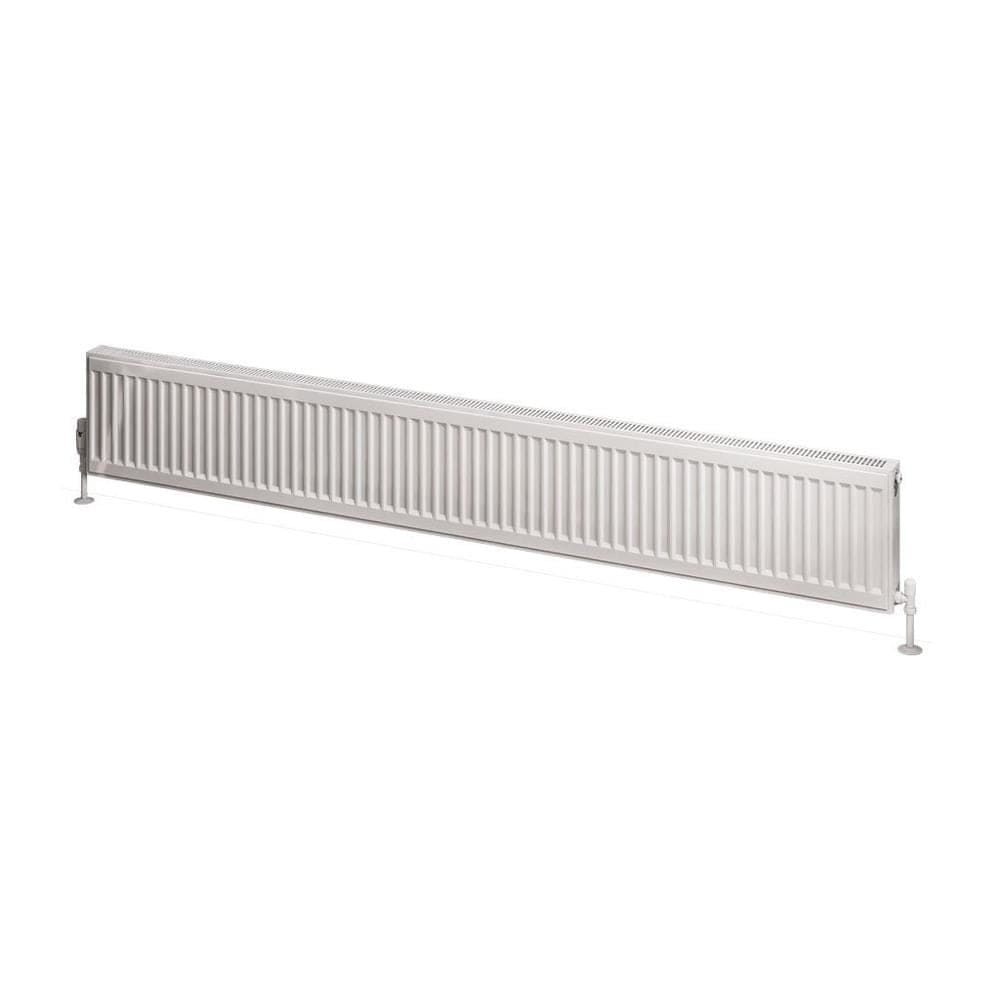 Aquarius Type 11 Compact Panel Radiator In Gloss White