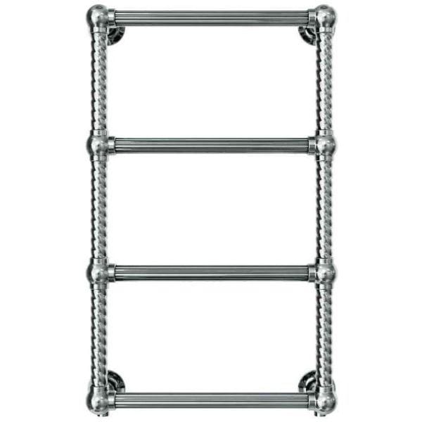 Vogue Traditional Towel Rail Vogue Colonnade Straight Traditional Towel Radiator in Chrome 775 x 475 / Dual Fuel