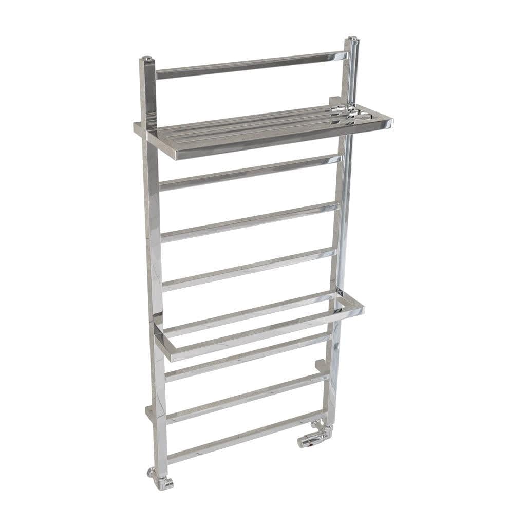 Eastbrook Designer Towel Radiator Eastbrook Launton Straight Vertical Heated Towel Rail in Chrome