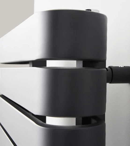 KRAD Panel Radiators K-RAD Denver Straight Horizontal Designer Radiator in Textured Grey