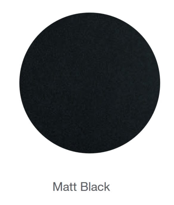 Tissino Radiator Valves Tissino Dual Fuel Radiator Valves - Floor Plumbing Connection - Matt Black - THU-210-MN