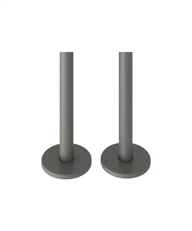 Tissino Pipe Shrouds Tissino Hugo Pair of Pipes & Shrouds Lusso Grey - THU-208-LG