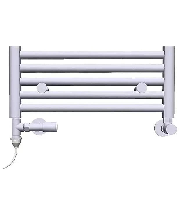 Tissino Radiator Valves Tissino Dual Fuel Radiator Valves - Wall Plumbing Connection - Chrome - THU-209-CP