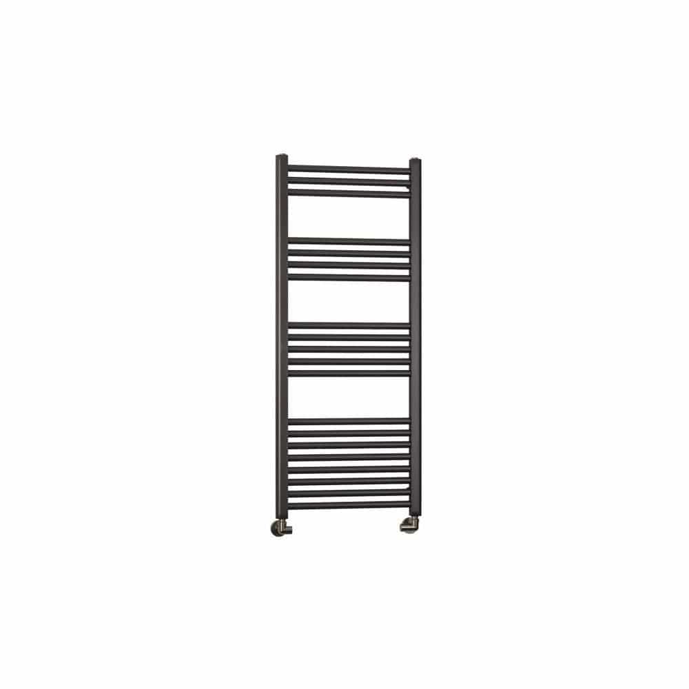 Eastbrook Wendover Straight Heated Towel Rail in Brushed Gunmetal