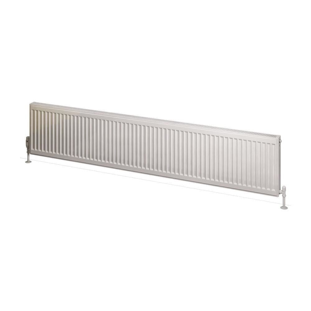 Aquarius Type 21 Compact Panel Radiator In Gloss White