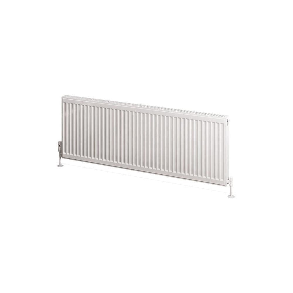 Aquarius Bathrooms Type 11 Aquarius Type 11 Compact Panel Radiator In Gloss White