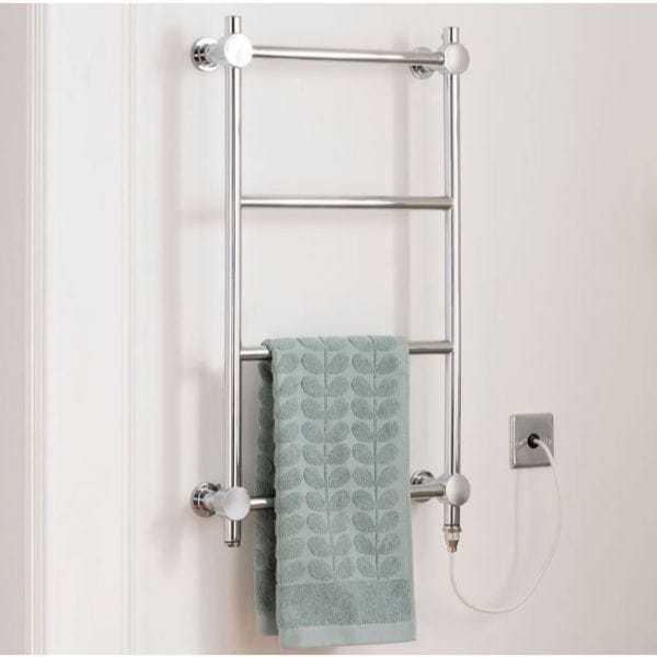 Vogue Designer Towel Radiators Vogue Venture Straight Designer Towel Radiator in Chrome 1600 x 500 / Electric Only