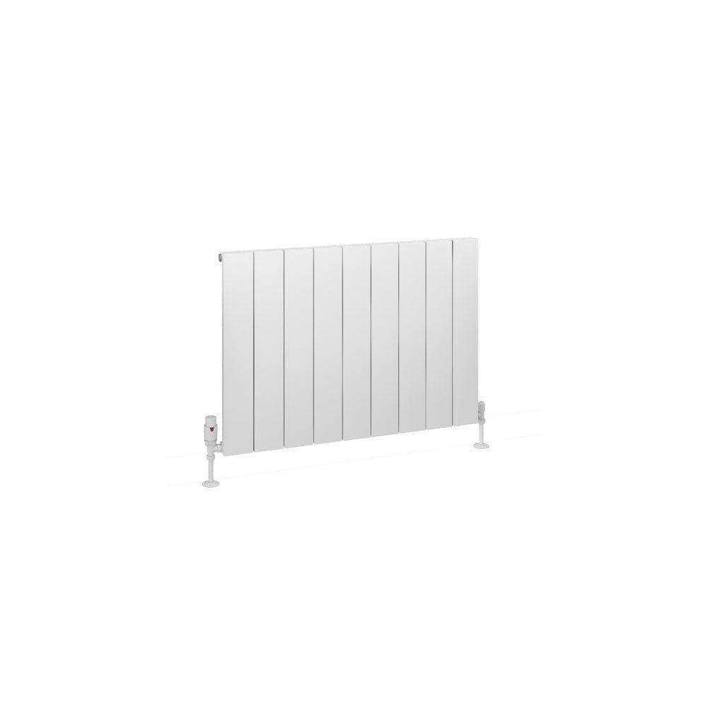 Eastbrook Panel Radiators Eastbrook Charlton Horizontal Designer Radiator in Matt White
