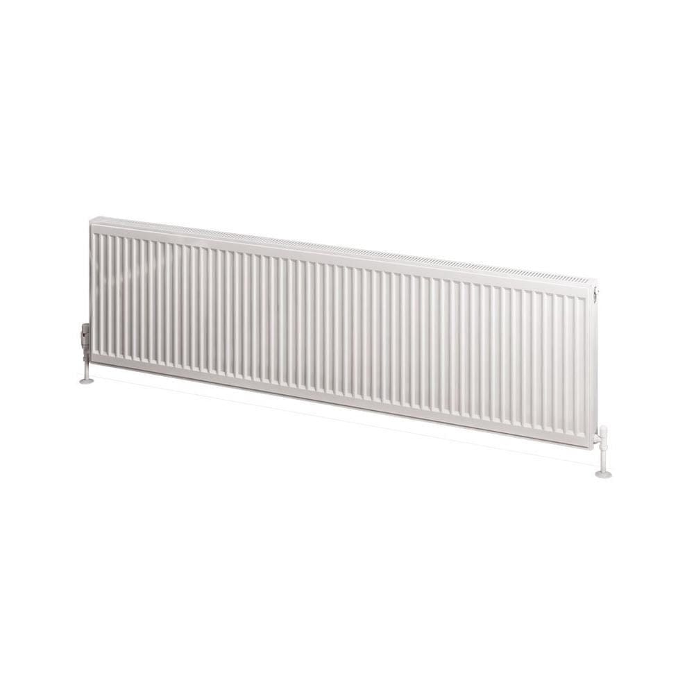 Aquarius Type 11 Compact Panel Radiator In Gloss White