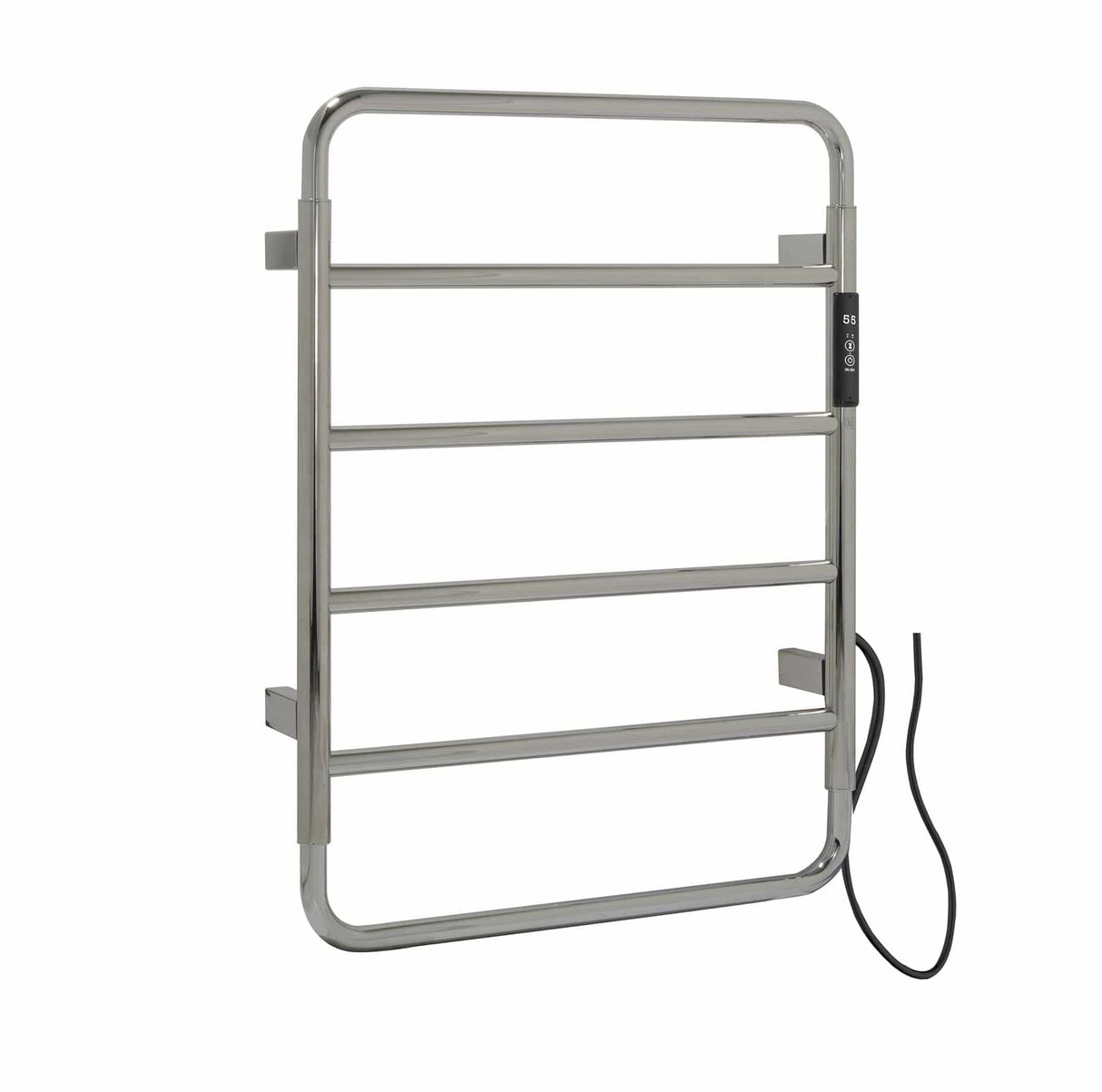 JTP Designer Towel Radiator JTP AERO Designer Vertical Heated Towel Rail - Electric Only 640 x 475 / Chrome