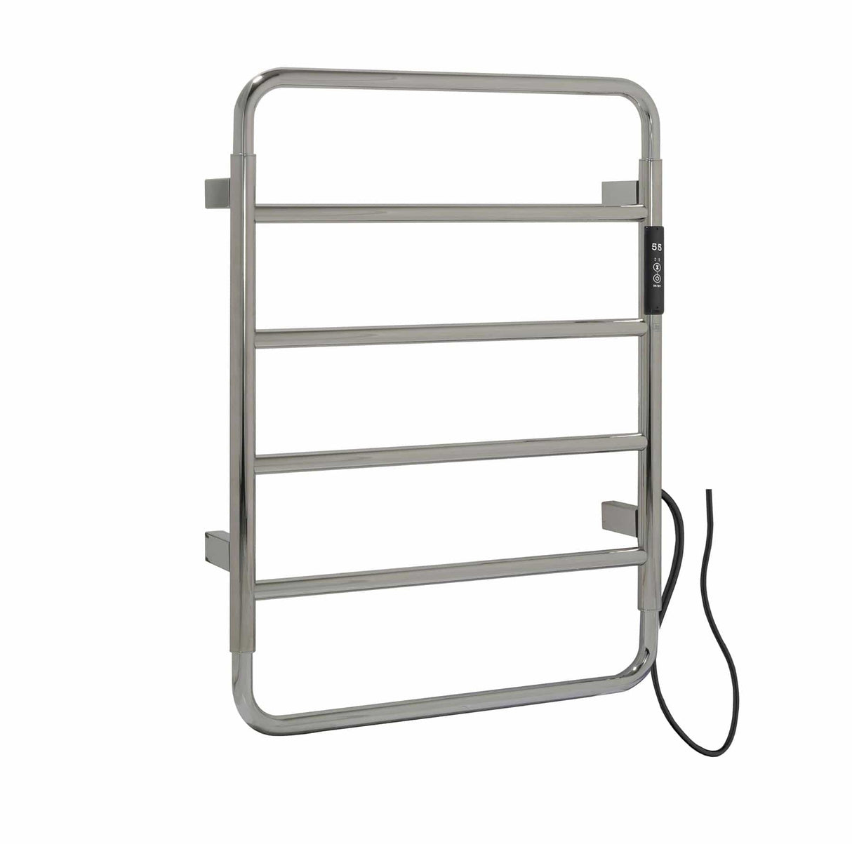 JTP Designer Towel Radiators JTP AERO Designer Vertical Heated Towel Rail - Electric Only 640 x 475 / Chrome