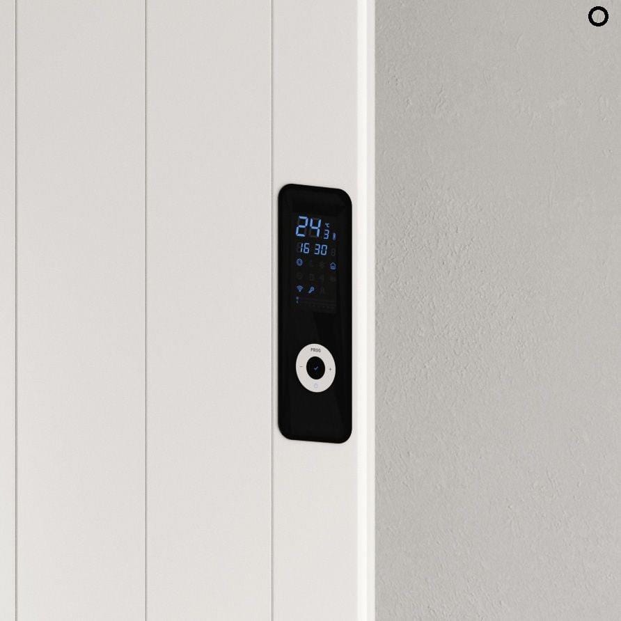 Aquarius Flat Panel Radiators Aquarius DigiTherm Programmable Electric Radiator with LCD Display in White