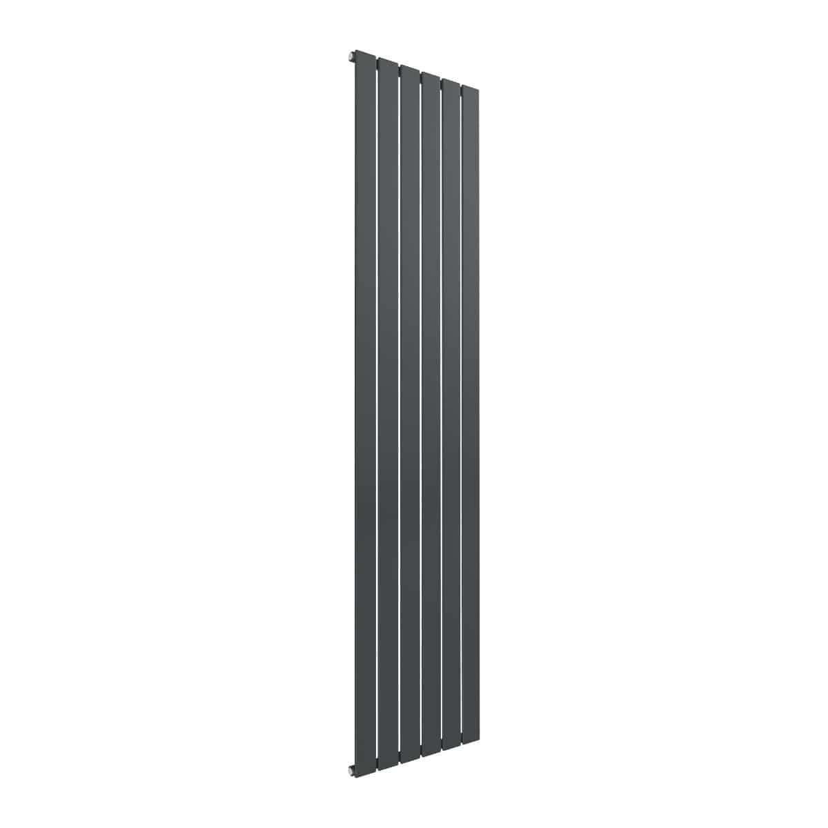 Reina Panel Radiator Reina Flat Vertical Single Panel Radiator 1800 x 440mm / Anthracite