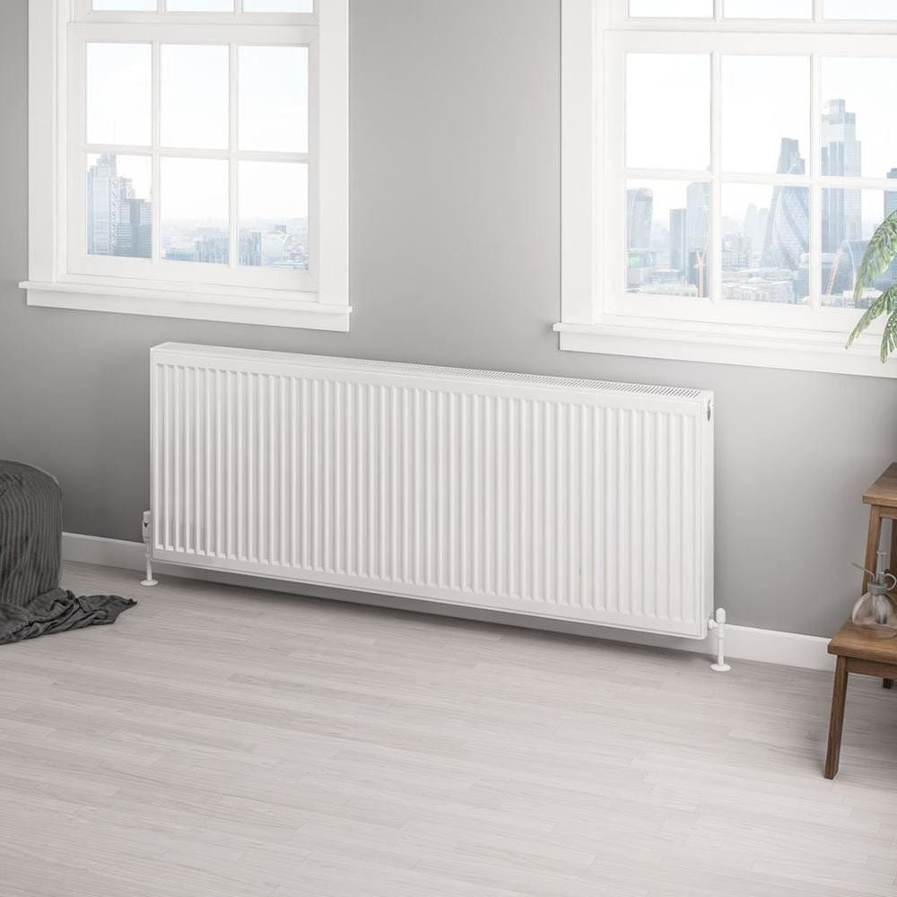 Aquarius Bathrooms Type 22 Aquarius Type 22 Compact Panel Radiator in Gloss White 600 x 1600mm
