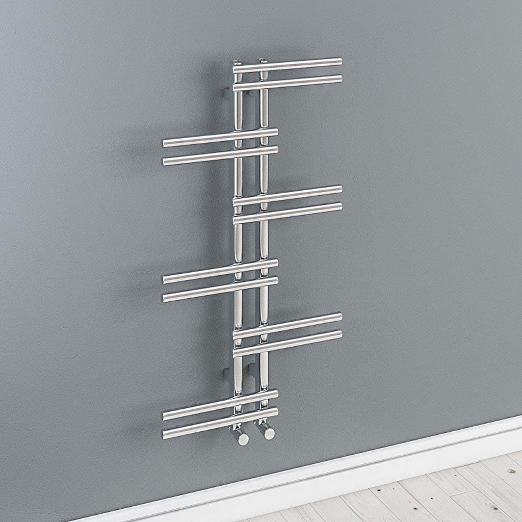 Eastbrook Eastbrook Pesaro Straight Vertical Heated Towel Rail in Chrome