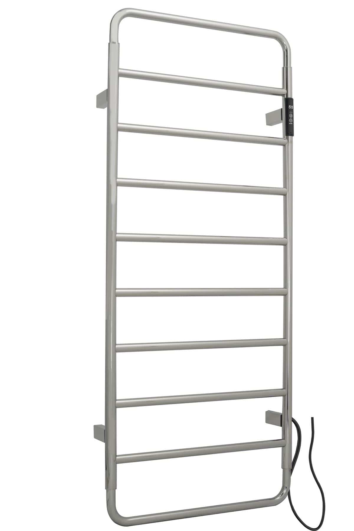JTP Designer Towel Radiator JTP AERO Designer Vertical Heated Towel Rail - Electric Only 1130 x 475 / Stainless Steel
