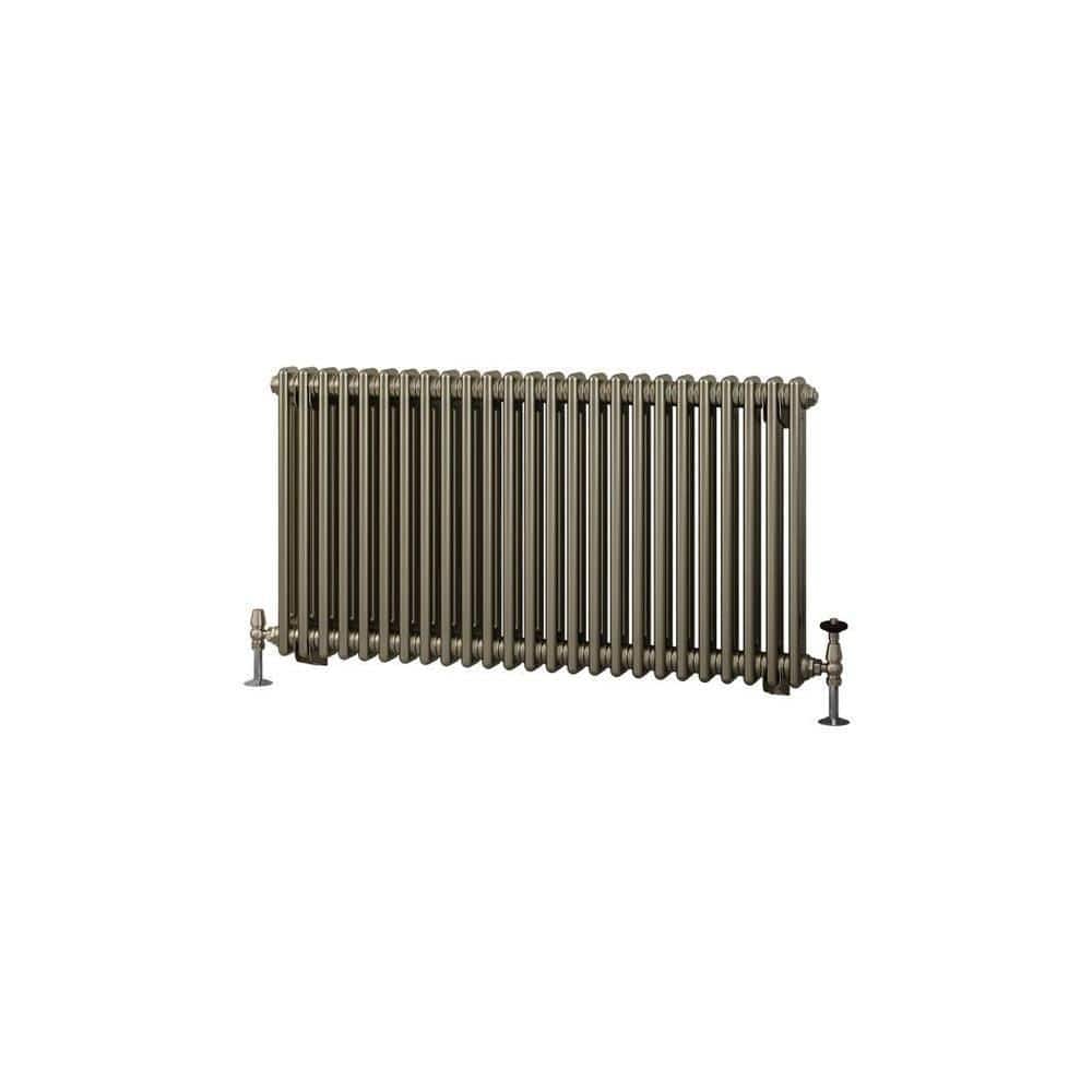 Eastbrook Column Radiator Eastbrook Rivassa Traditional 2 Column Radiator in Bronze Effect