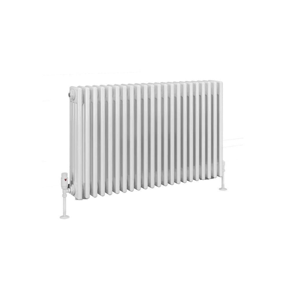 Eastbrook Rivassa Traditional 4 Column Radiator in Gloss White
