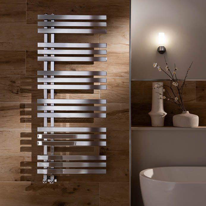 Vogue Designer Towel Radiators Vogue Aquila Designer Towel Rail in Chrome