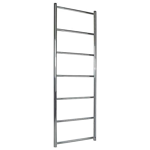 Vogue Ladder Rail Vogue Galaxy Straight Heated Towel Rail in Polished Stainless Steel 1600 x 500 / Central Heating