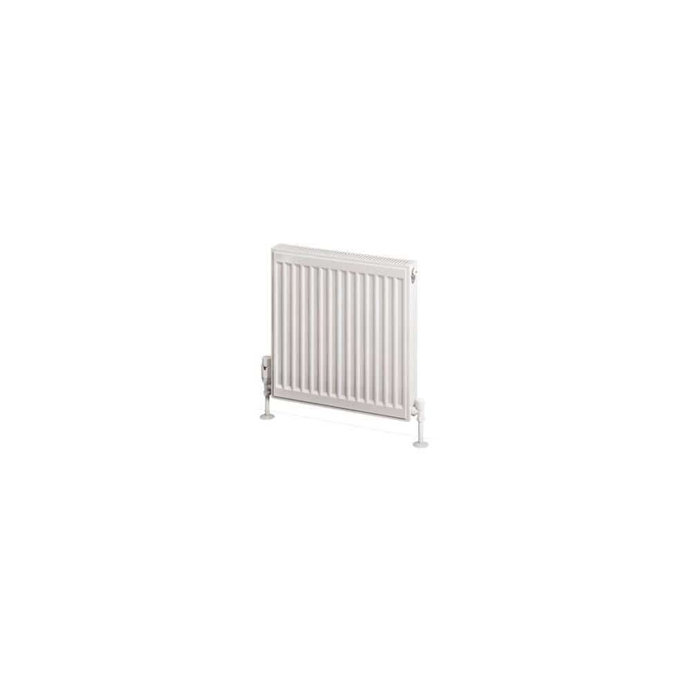 Aquarius Bathrooms Type 11 Aquarius Type 11 Compact Panel Radiator In Gloss White