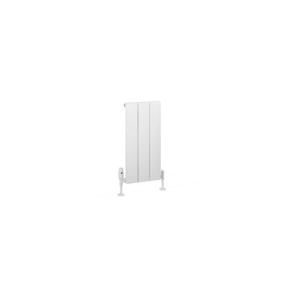 Eastbrook Panel Radiator Eastbrook Charlton Vertical Designer Radiator in Matt White