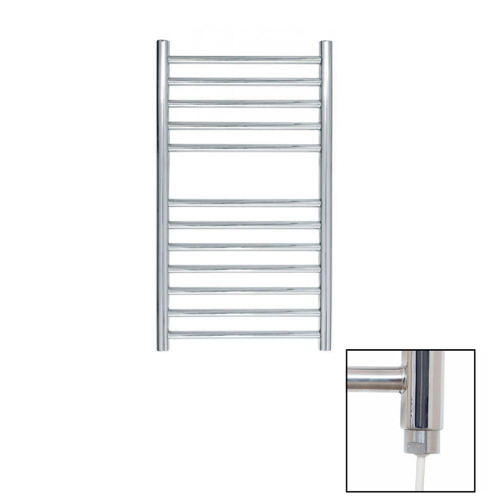 JIS Ladder Rail JIS Sussex Ouse Vertical Stainless Steel Heated Towel Rail 700 x 400mm / Electric Only / Polished Chrome