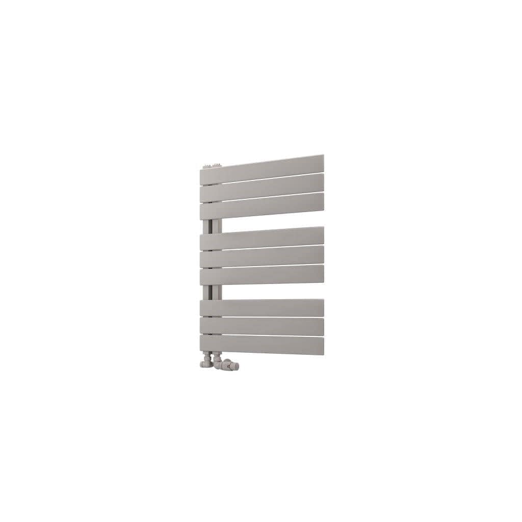 Eastbrook Designer Towel Radiator Eastbrook Helmsley Straight Vertical Designer Towel Rail in Matt Grey 800 x 600 / Dual Fuel