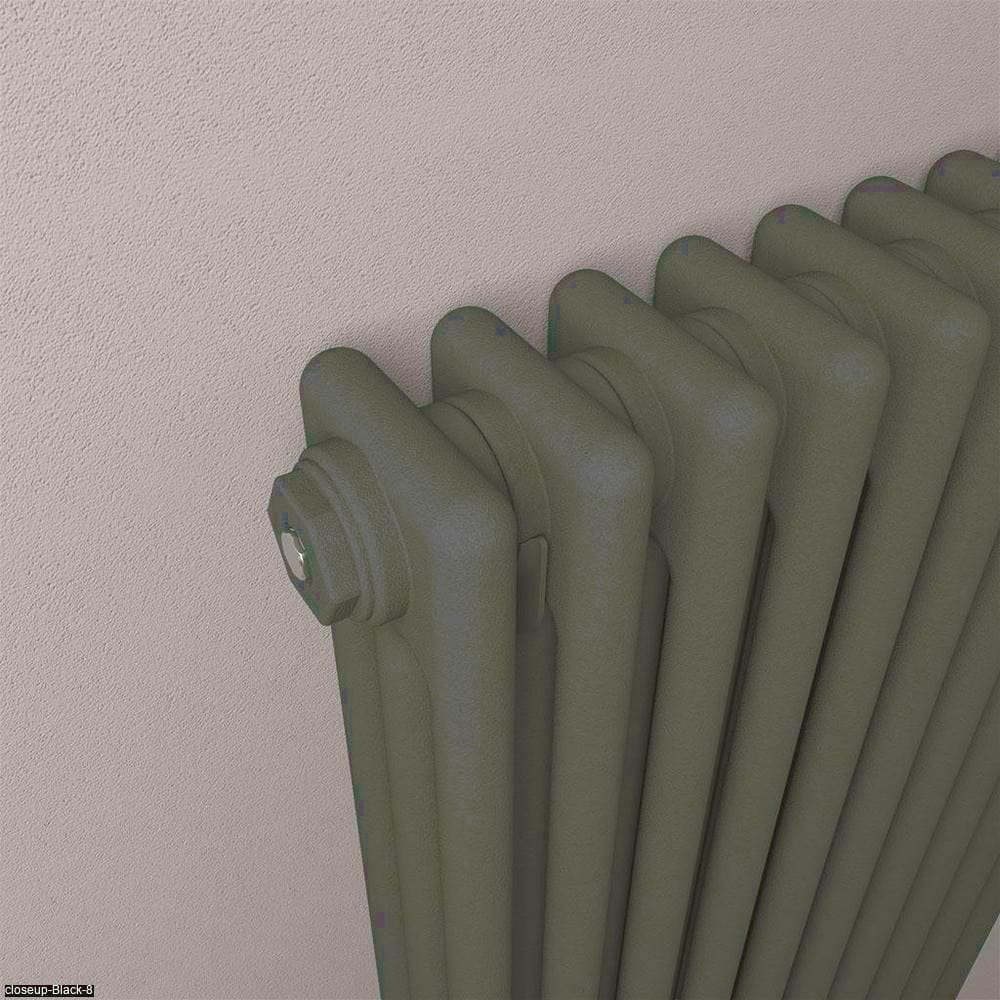 Eastbrook Rivassa Traditional 3 Column Radiator in Matt Anthracite