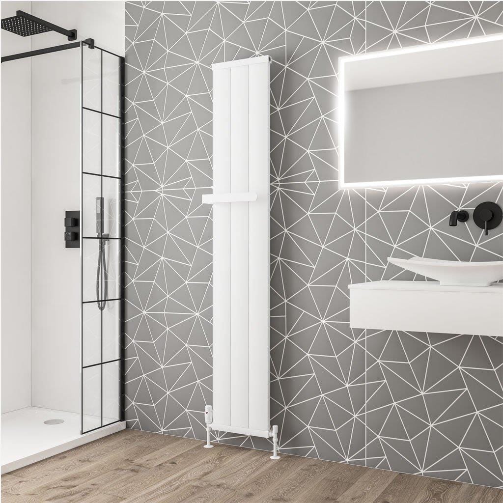 Eastbrook Panel Radiator Eastbrook Kingswood Slimline Vertical Aluminium Radiator