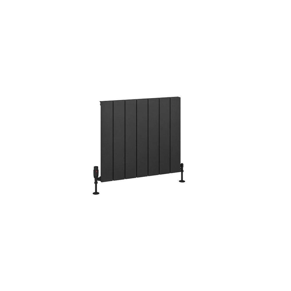 Eastbrook Flat Panel Radiators Eastbrook Charlton Horizontal Designer Radiator in Matt Anthracite