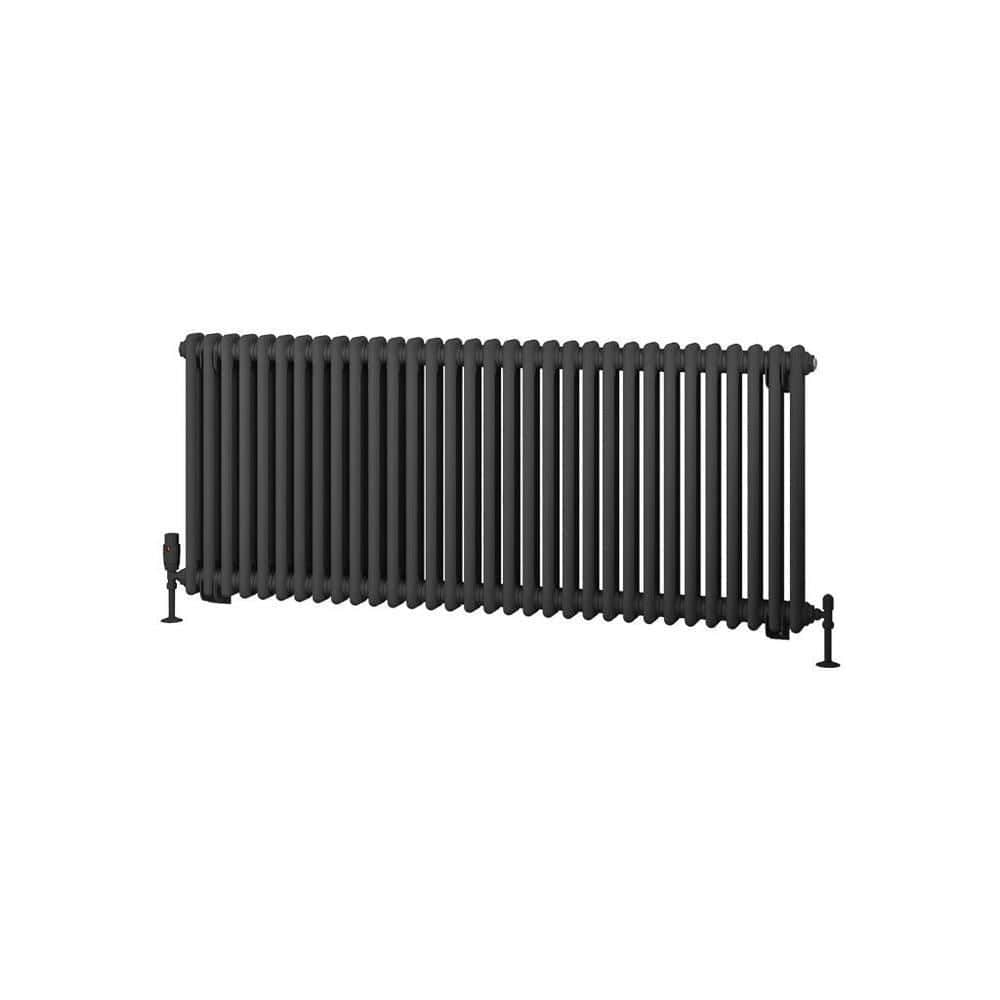 Eastbrook Rivassa Traditional 2 Column Radiator in Matt Anthracite