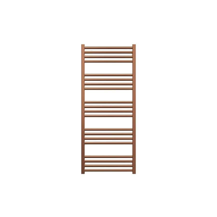 Crosswater Ladder Rail Crosswater MPRO Designer Vertical Towel Radiator in Brushed Bronze 1140 x 480mm / Dual Fuel