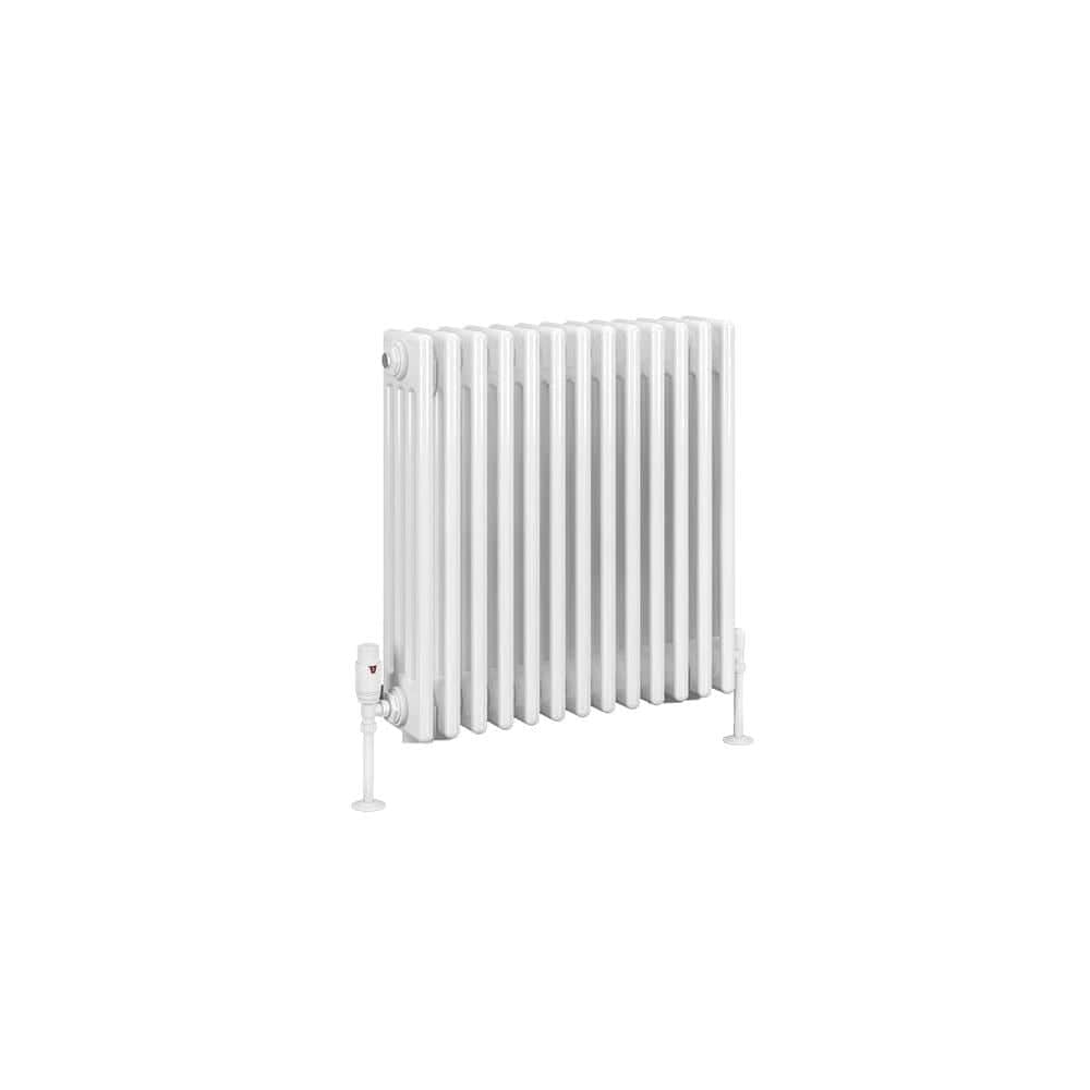 Eastbrook Column Radiator Eastbrook Rivassa Traditional 4 Column Radiator in Gloss White