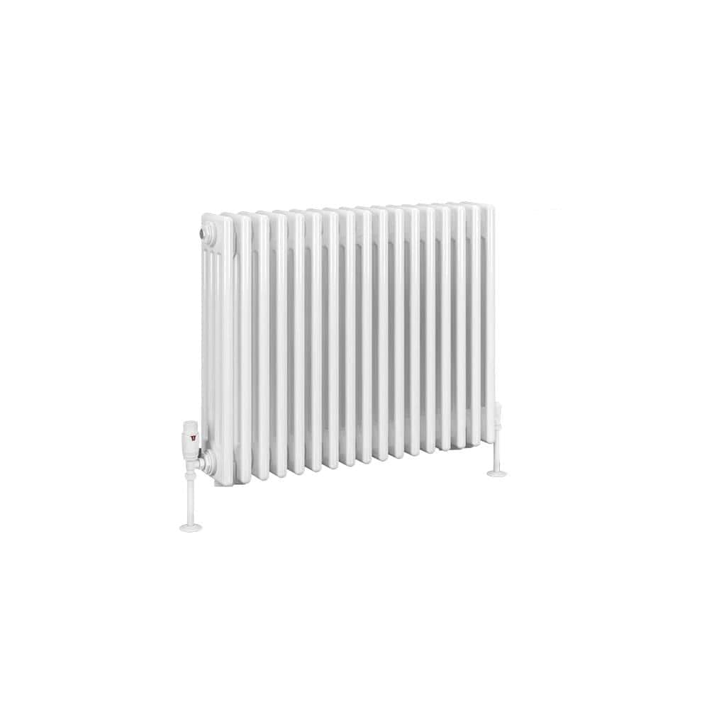Eastbrook Rivassa Traditional 4 Column Radiator in Gloss White