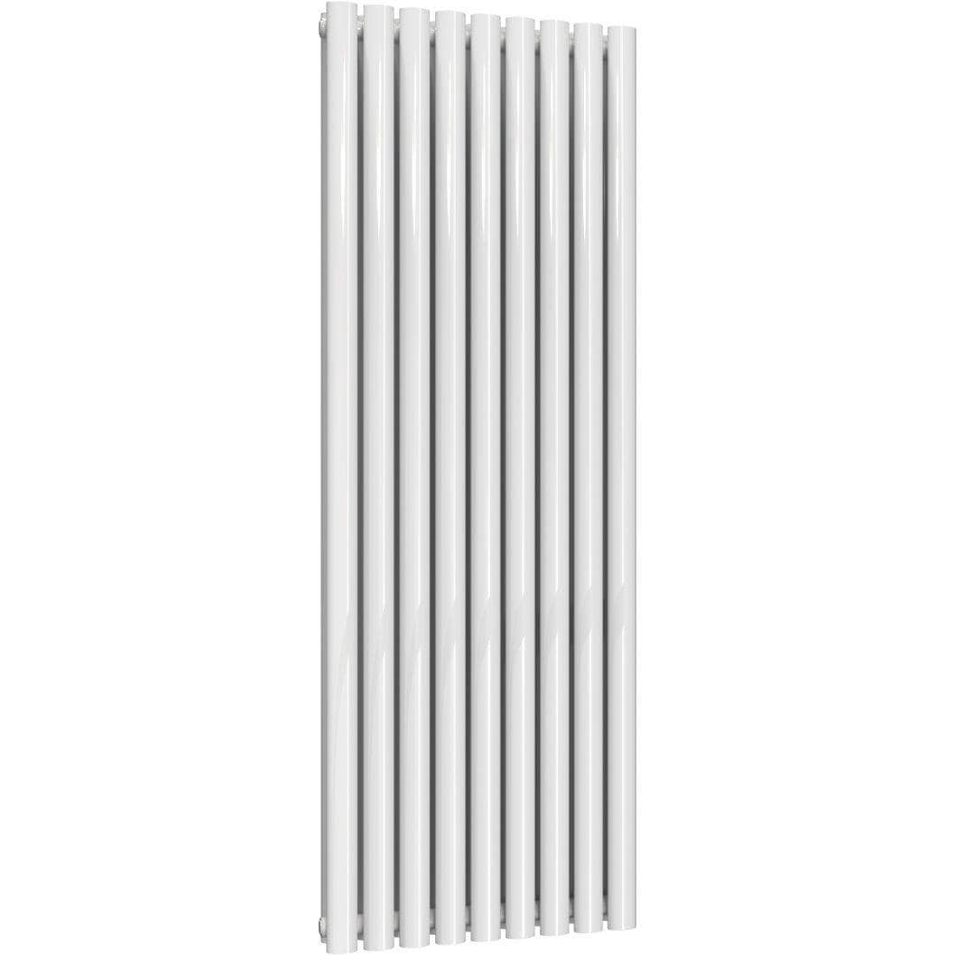 Aquarius Bathrooms Column Radiator Aquarius Athens Double Vertical Column Radiator 1600 x540mm / White