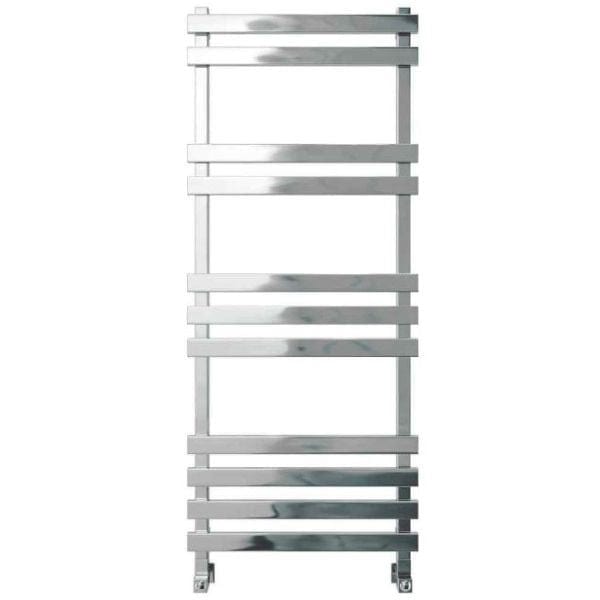 Vogue Designer Towel Radiators Vogue Gallant Straight Designer Towel Radiator in Polished Stainless Steel 1200 x 500 / Central Heating