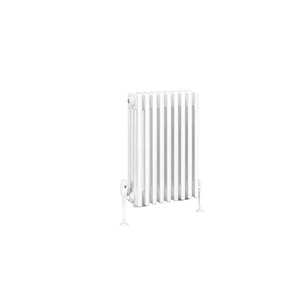 Eastbrook Column Radiator Eastbrook Rivassa Traditional 4 Column Radiator in Gloss White