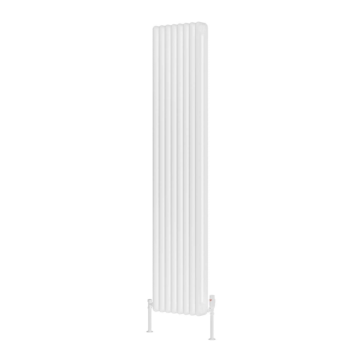 Reina Column Radiator Reina Hedingham Vertical Traditional Column Radiator 1800 x 375mm / White