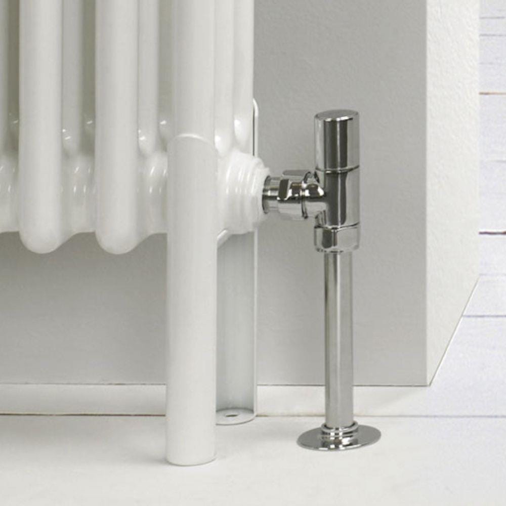 MHS Radiators MHS Multisec 4 Column Slip-On Foot - White - MSW-SLF04