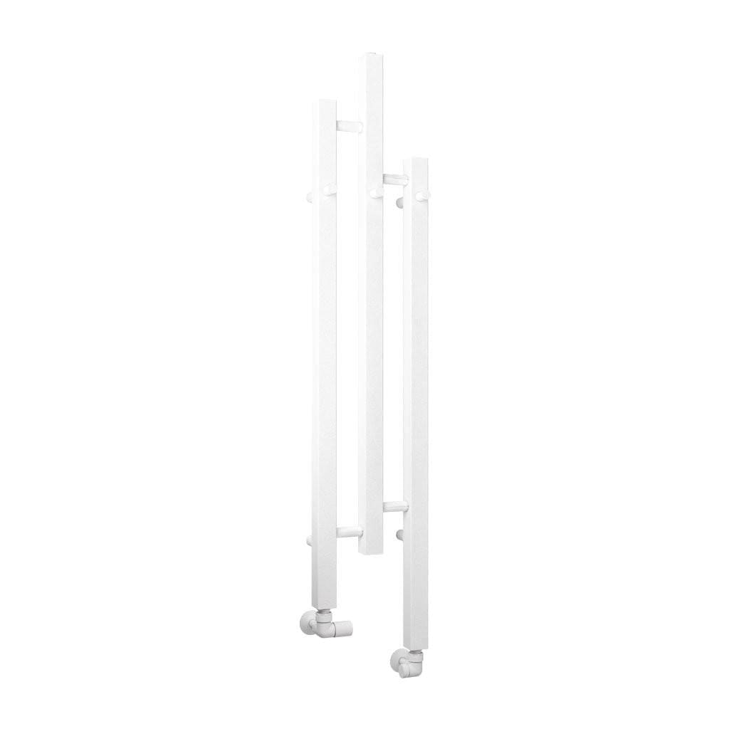Eastbrook Designer Towel Radiators Eastbrook Conwy Vertical Designer Radiator - 1200 x 220mm - Matt White