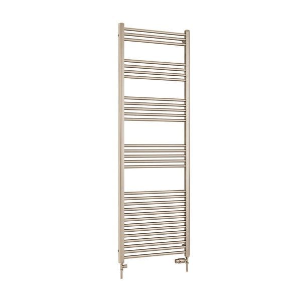 Eastbrook Ladder Rails Eastbrook Wendover Straight Heated Towel Rail in Brushed Brass