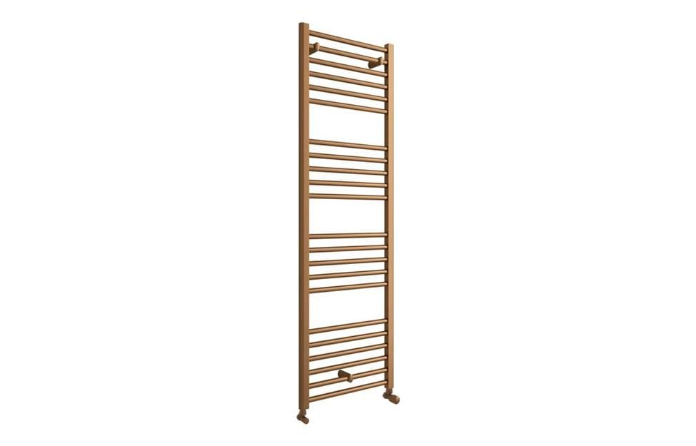 Aquarius Designer Towel Radiators Aquarius Zanelli Towel Radiator in Brushed Bronze