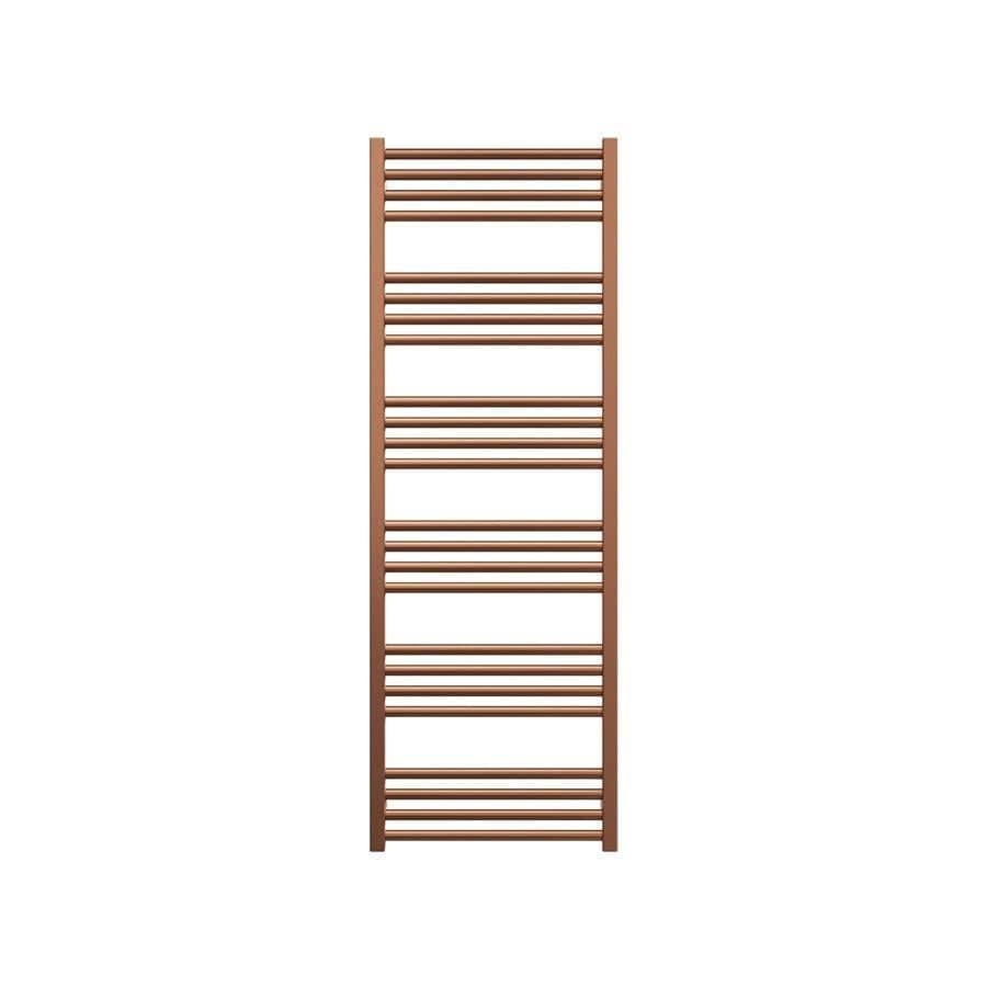 Crosswater Ladder Rail Crosswater MPRO Designer Vertical Towel Radiator in Brushed Bronze 1380 x 480mm / Dual Fuel