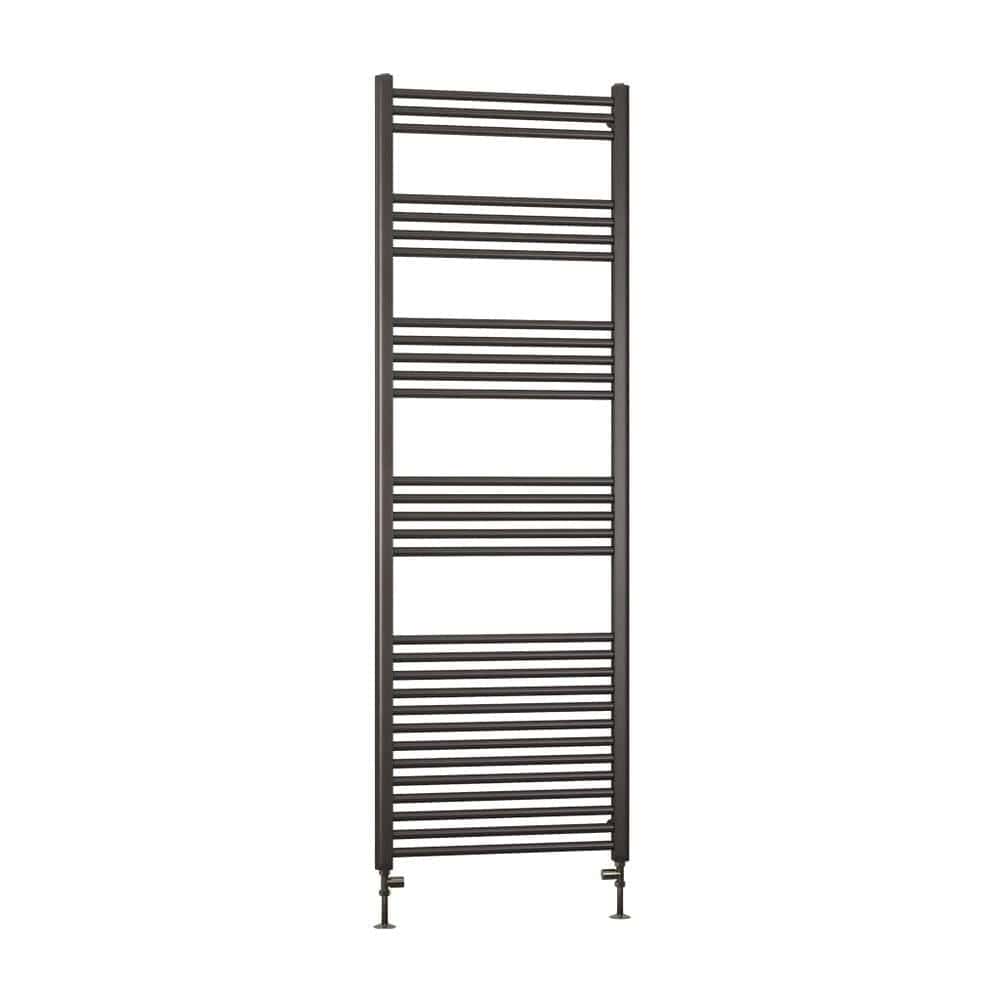 Eastbrook Wendover Straight Heated Towel Rail in Brushed Gunmetal
