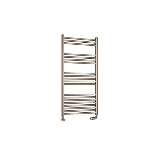 Eastbrook Ladder Rails Eastbrook Wendover Straight Heated Towel Rail in Brushed Brass