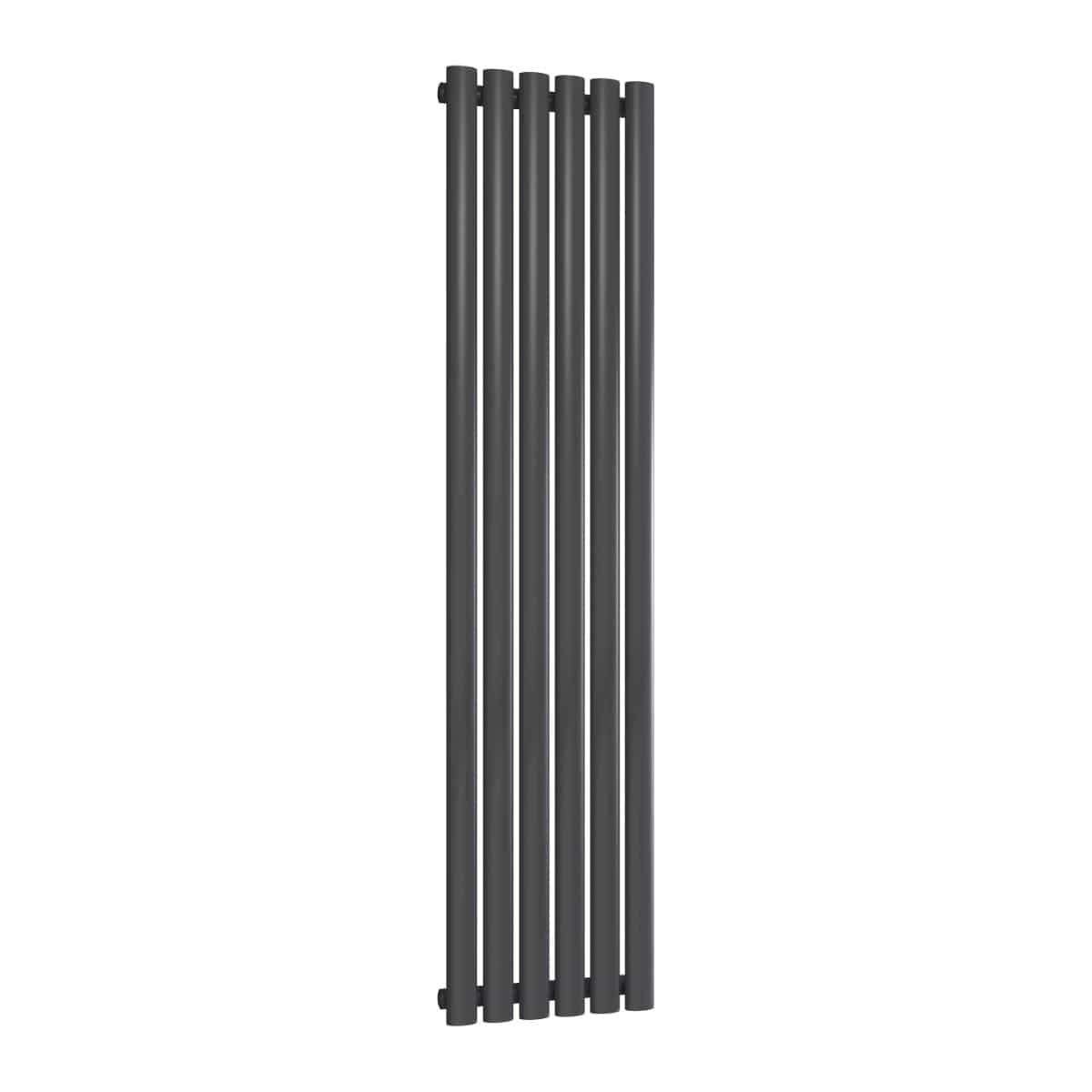 Reina Panel Radiator Reina Neva Vertical Single Panel Central Heating Radiator 1500 x 354mm / Anthracite