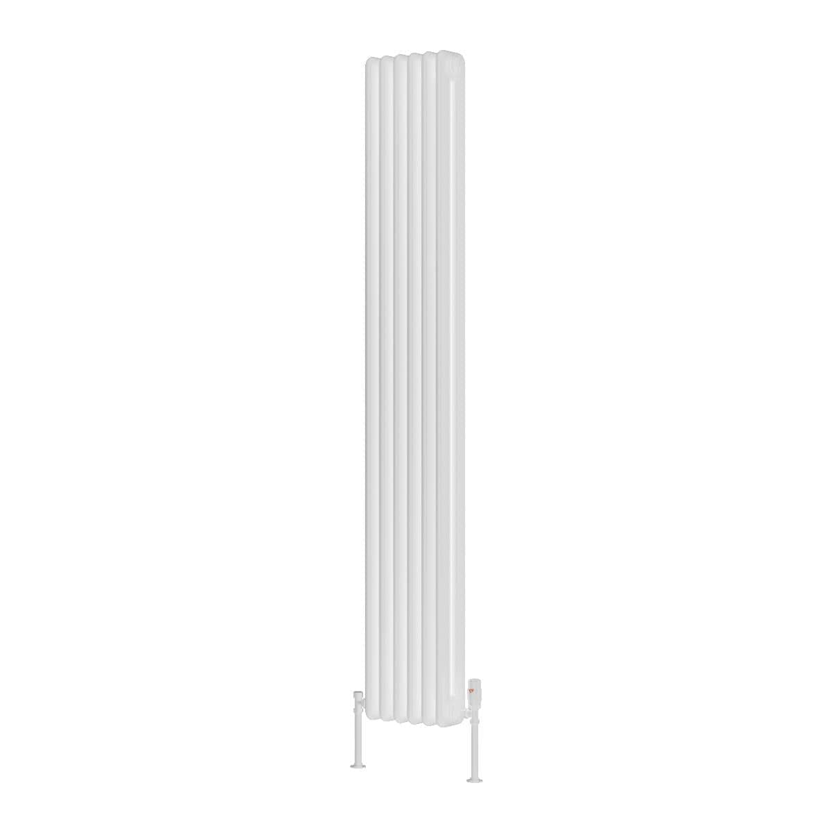 Reina Column Radiator Reina Hedingham Vertical Traditional Column Radiator 1800 x 285mm / White